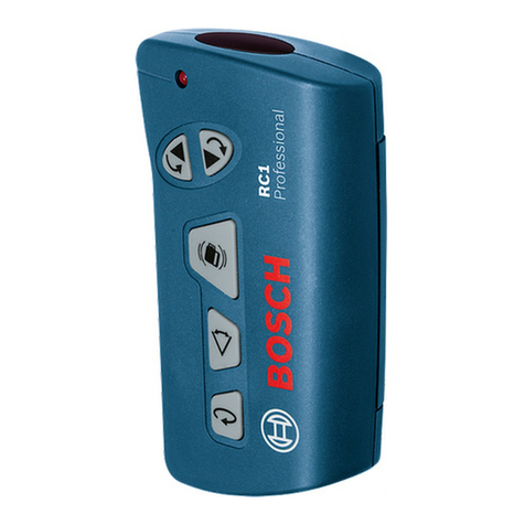 Bosch RC 1 Professional User manual