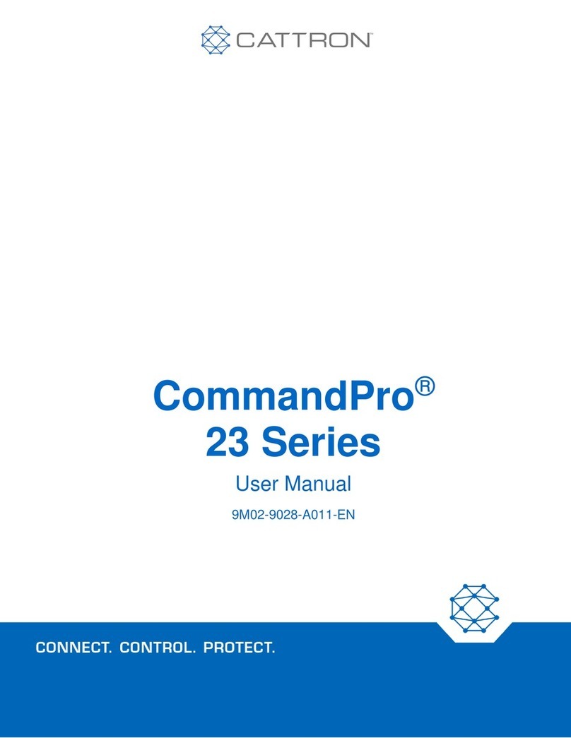 Cattron CommandPro 23 Series User manual
