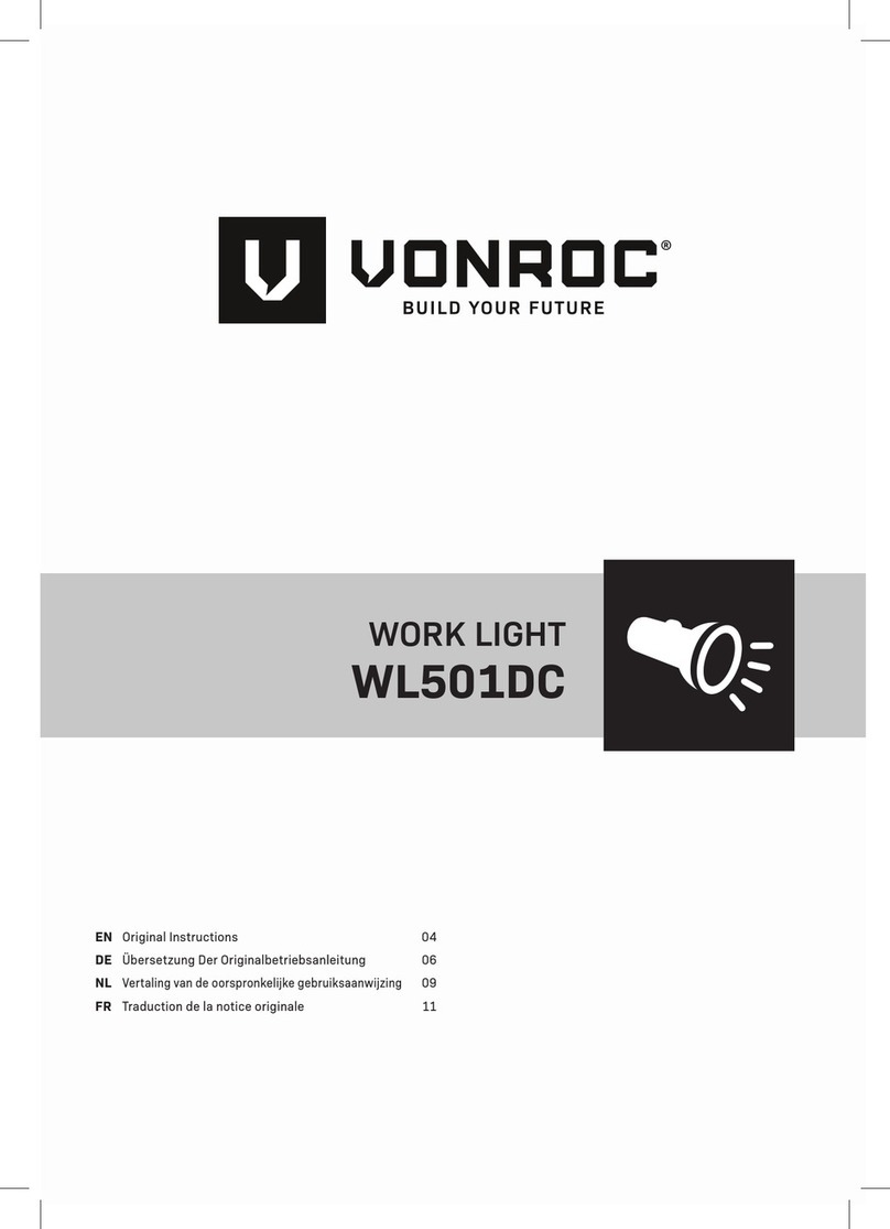 VONROC WL501DC Original instructions