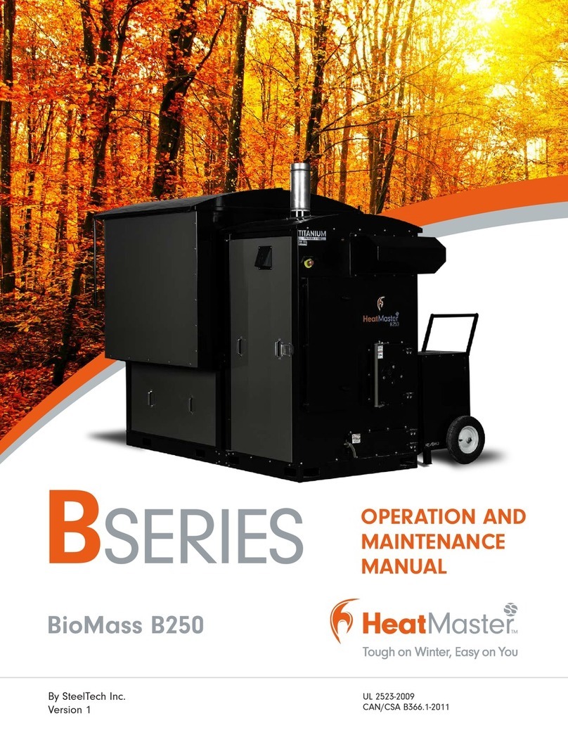 Heatmaster B Series Operation and maintenance manual