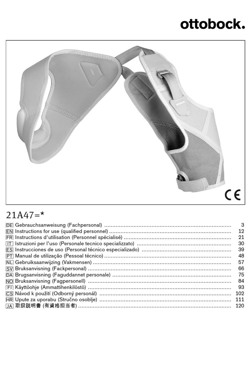 Otto Bock 21A47 User manual