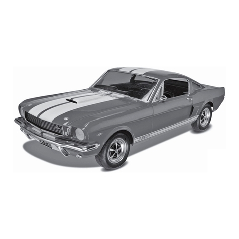 Monogram '66 SHELBY GT350 User manual