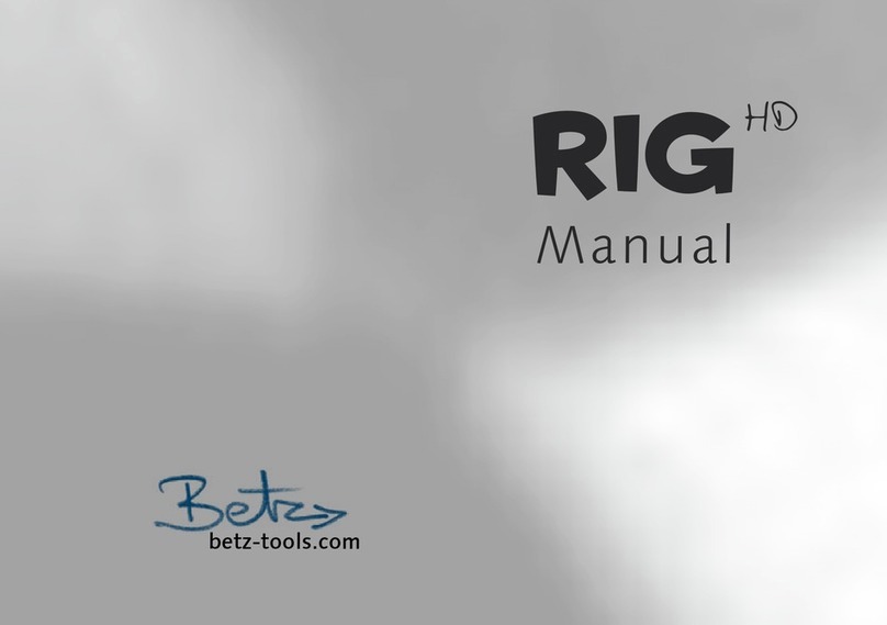 Betz RIG HD manual