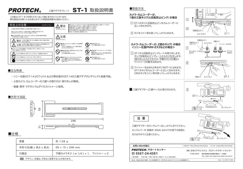protech ST-1 Operation instructions