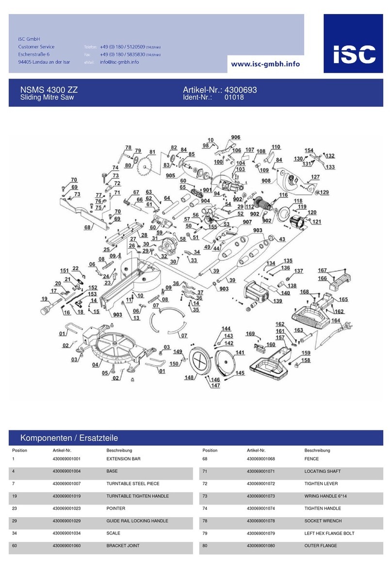 EINHELL NSMS 4300 ZZ User manual
