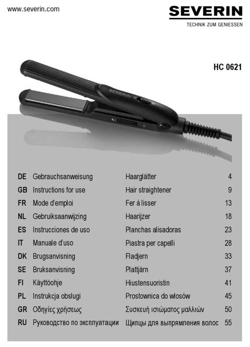 SEVERIN HC 0621 User manual