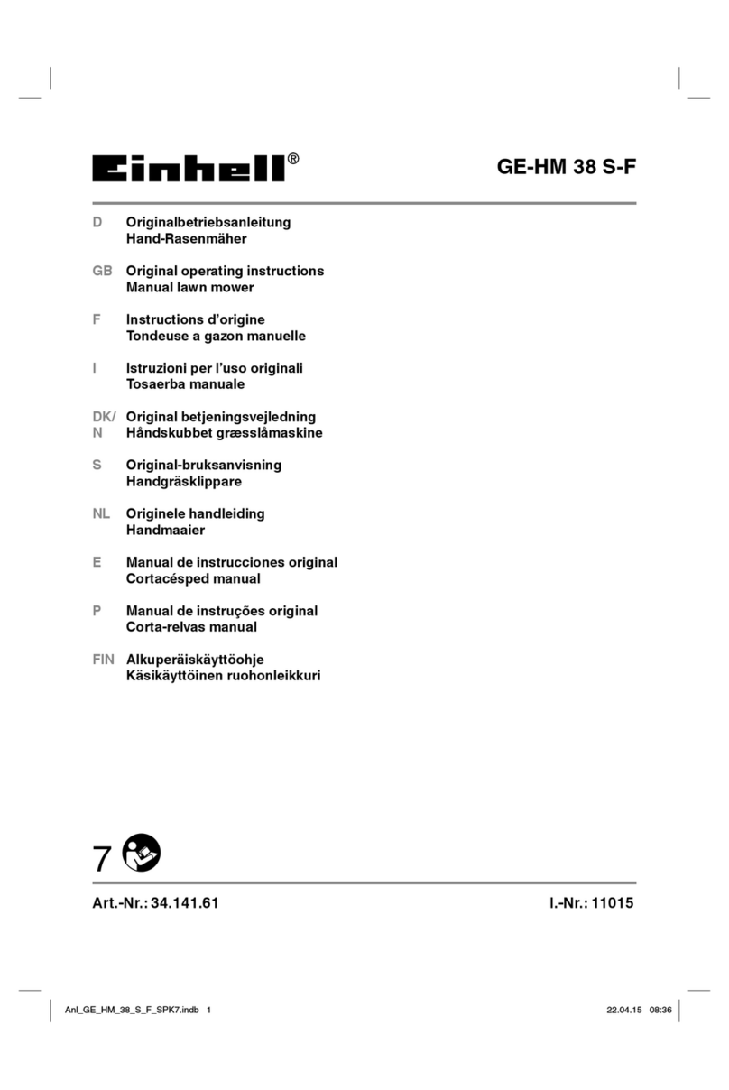 EINHELL GE-HM 38 S-F User manual