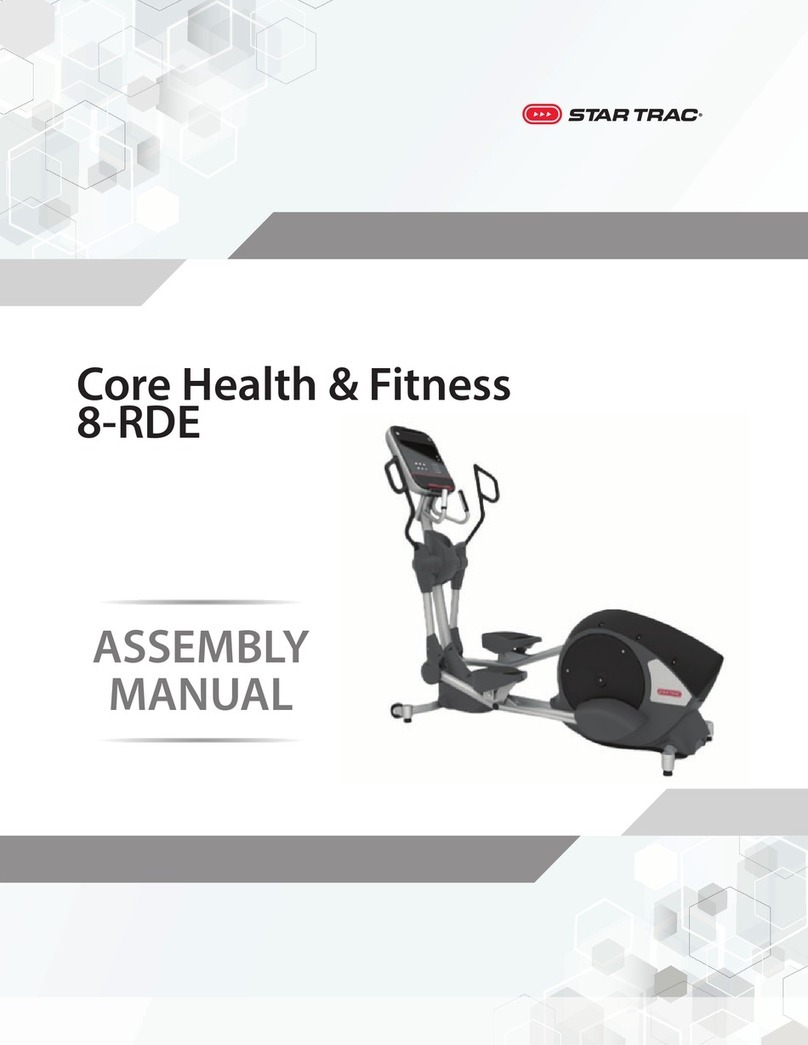 Star Trac Core Health & Fitness 8-RDE User manual Star Trac Core Health & Fitness 8-RDE User manual