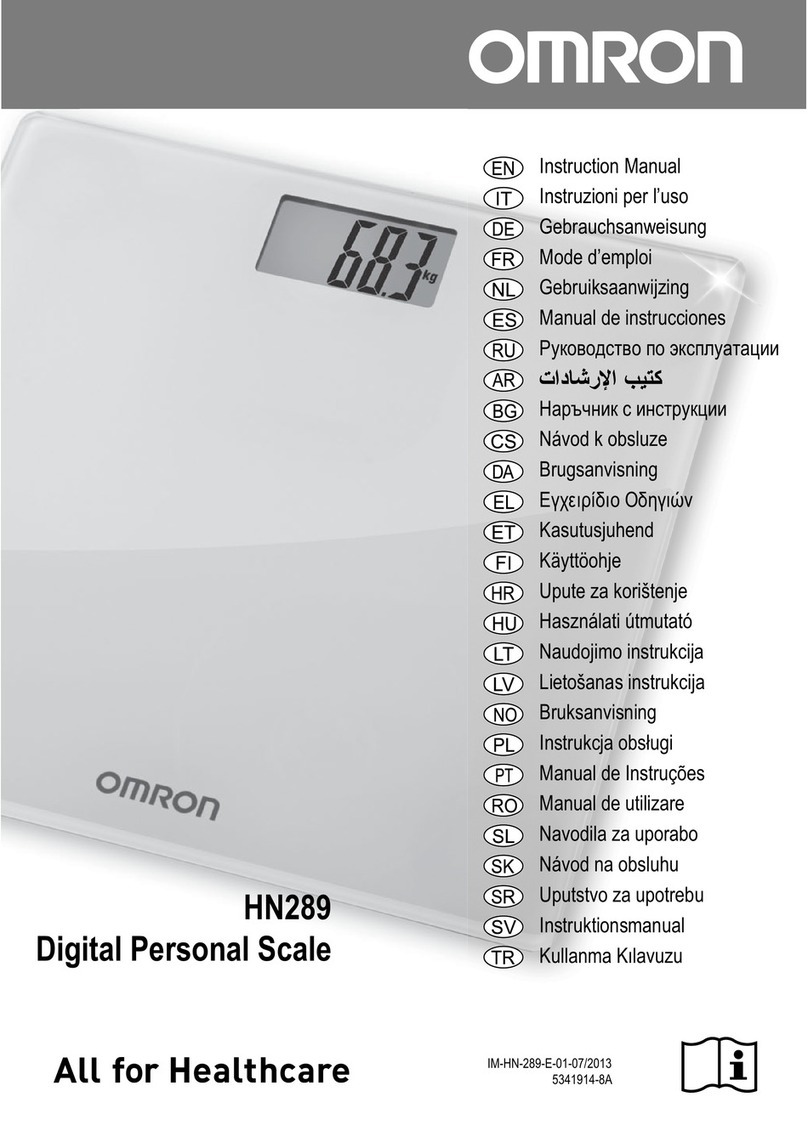 Omron HN289 User manual