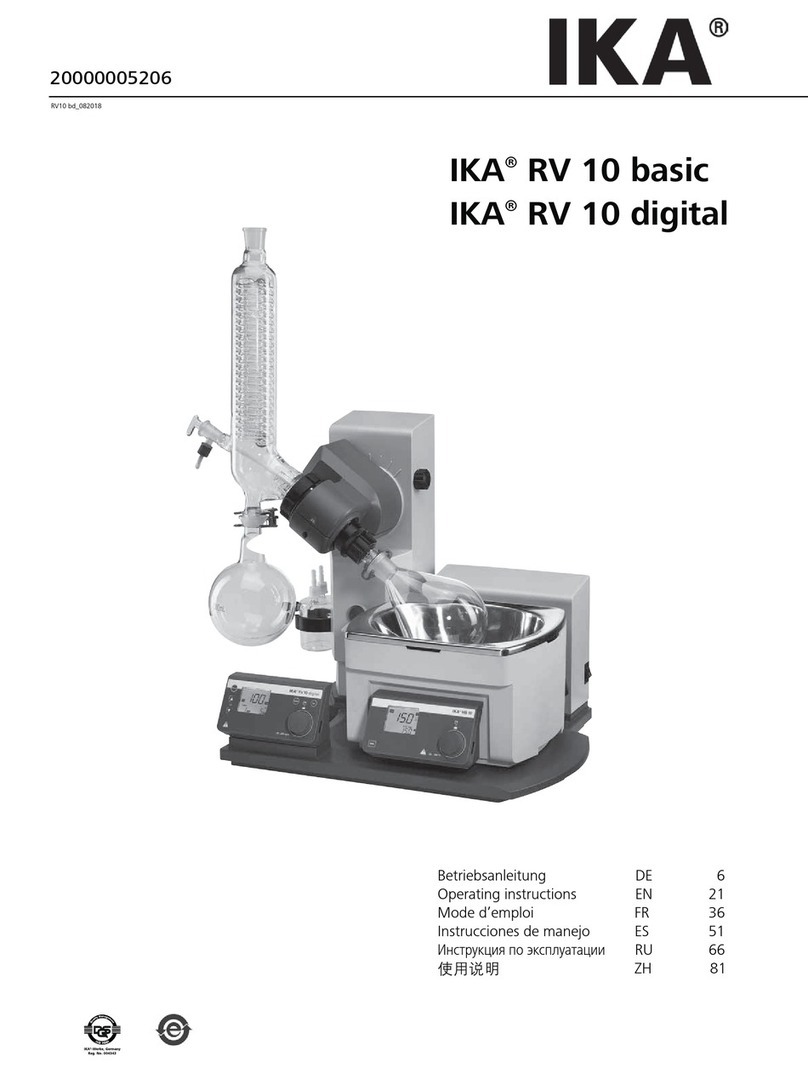 IKA RV 10 basic User manual