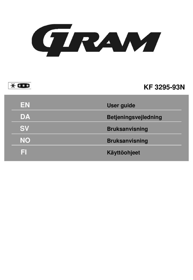 Gram KF 3295-93N user guide