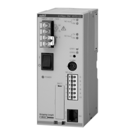 Azbil Infilex ZM WY5122 User manual