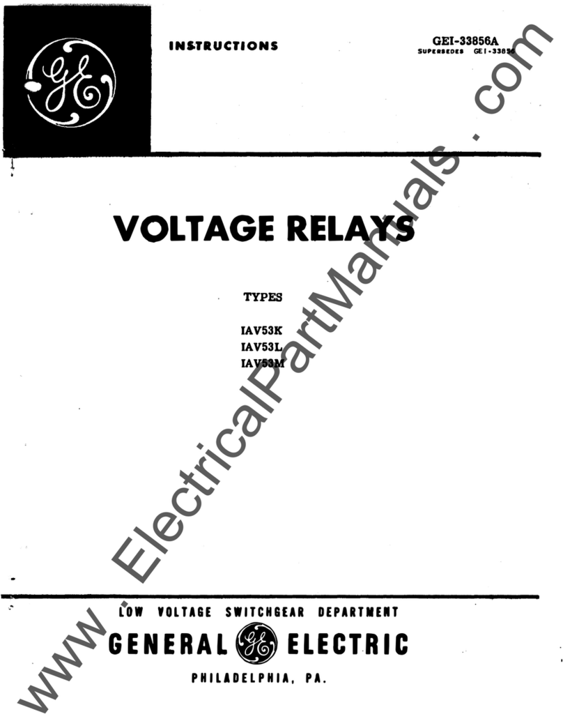 GE IAV53K User manual