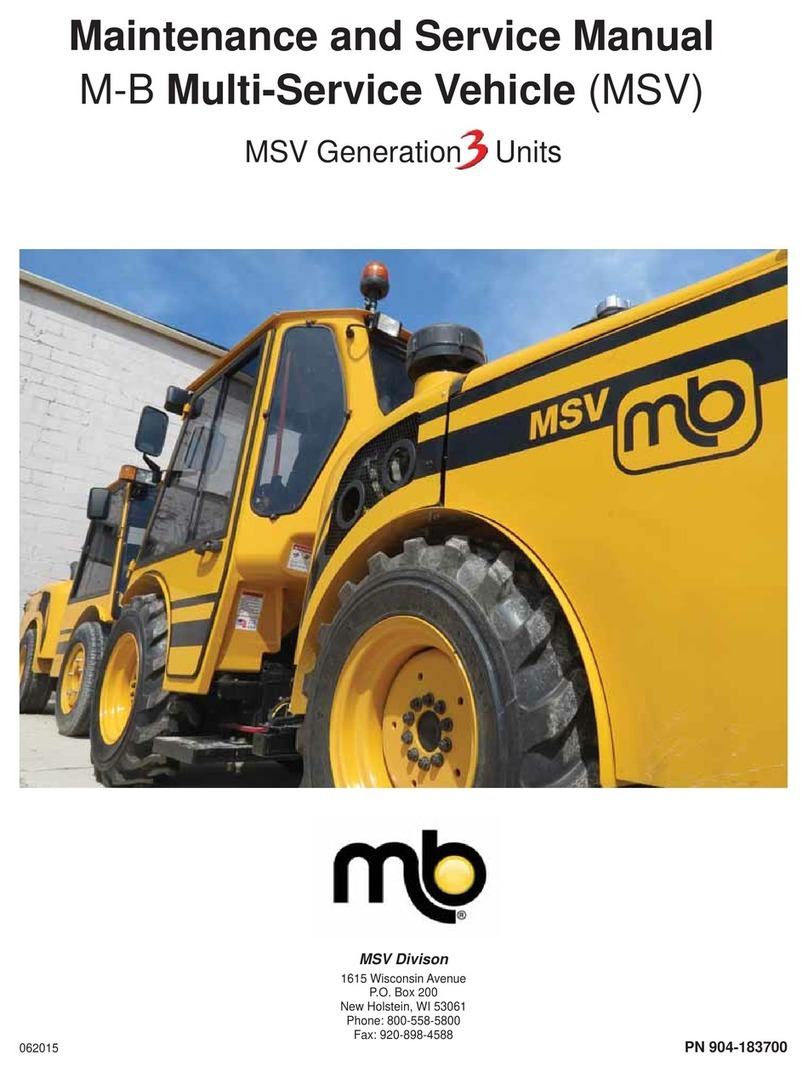 M-B MSV Maintenance and service manual
