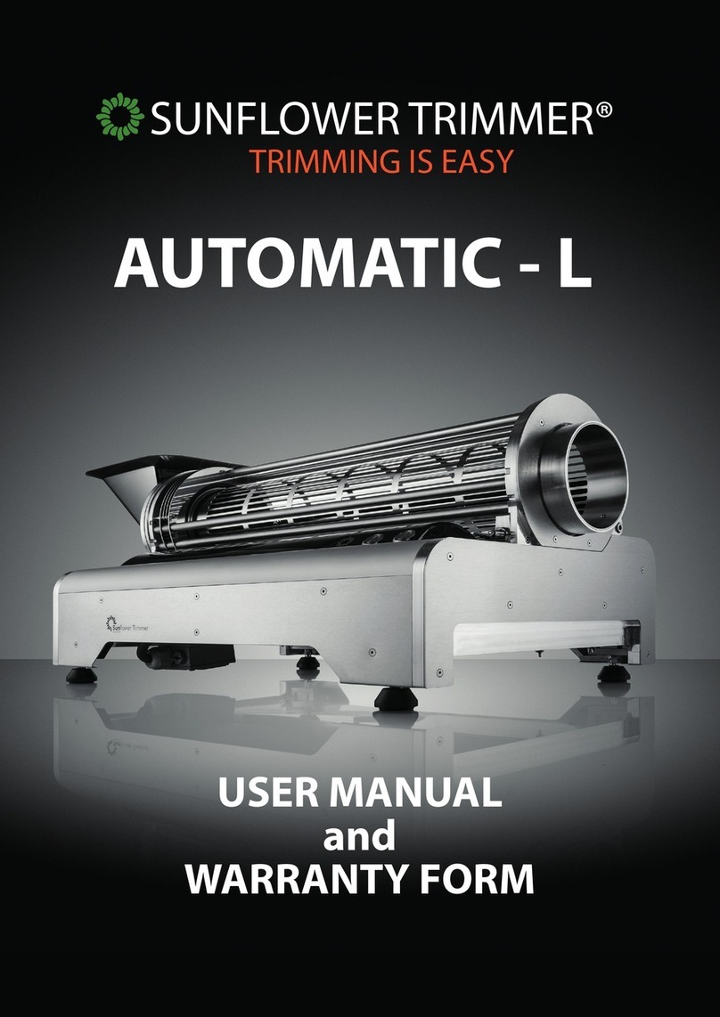 SUNFLOWER TRIMMER AUTOMATIC-L User manual and warranty