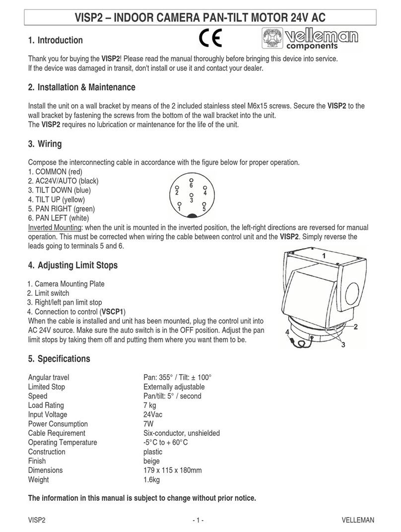 Velleman VISP2 User manual