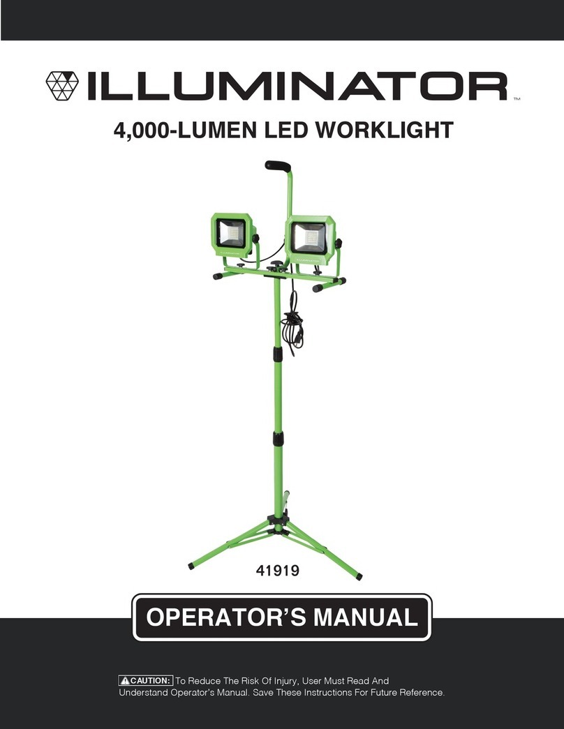 Illuminator 41919 User manual