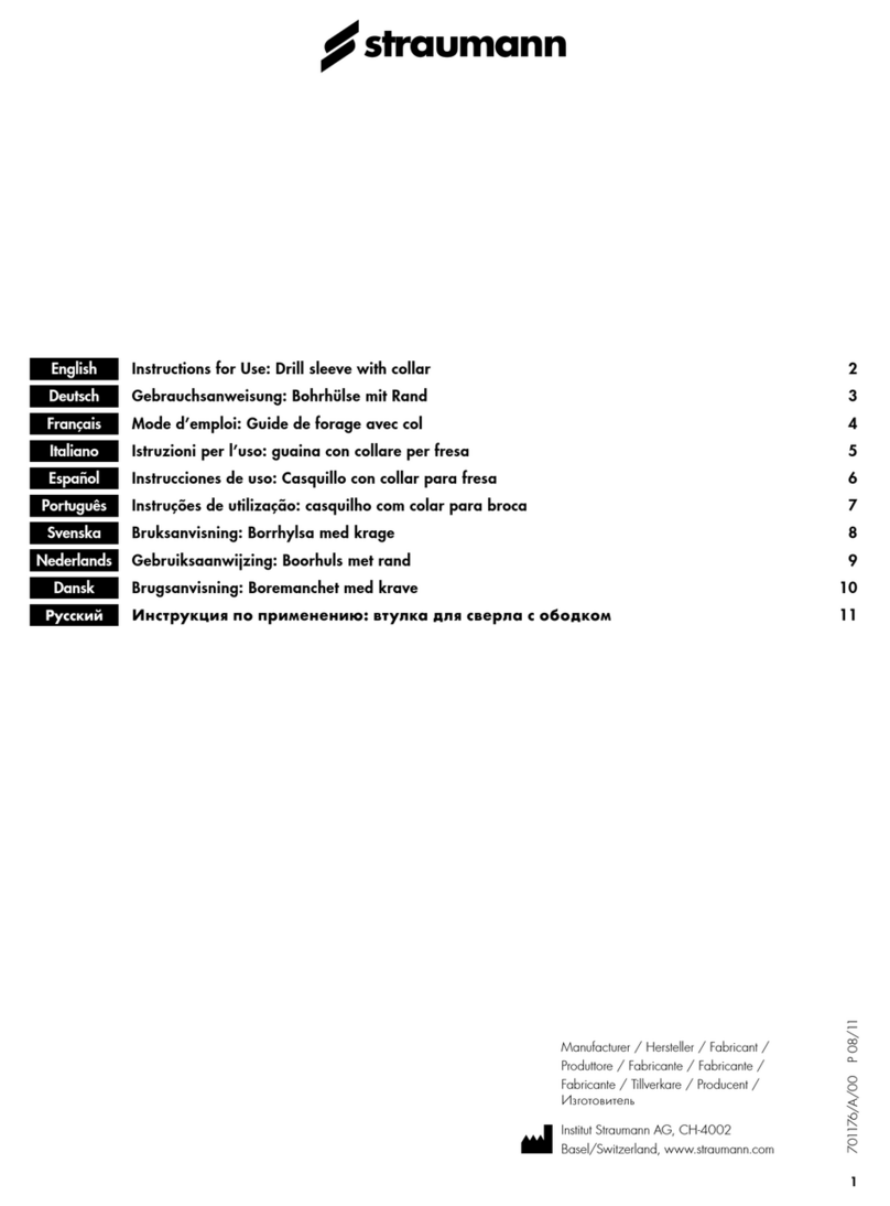 Straumann 049.810V4 User manual