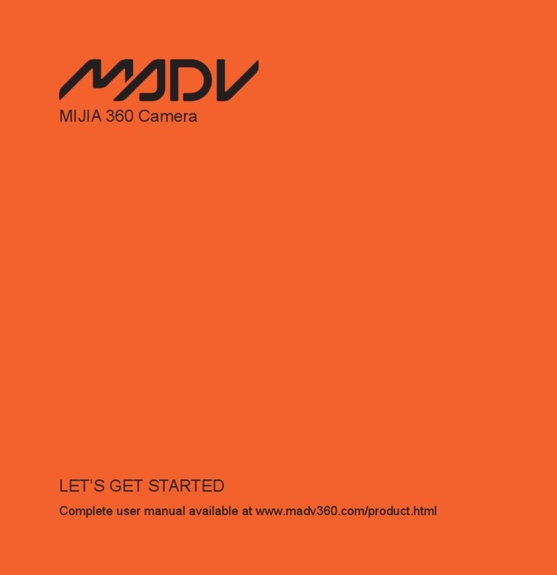 MADV MIJIA 360 Camera Installation instructions