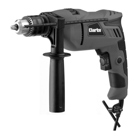 Clarke CHD850B Operation & maintenance instructions Clarke CHD850B Operation & maintenance instructions