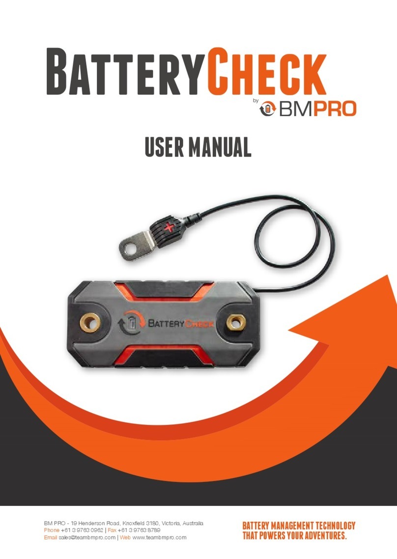 Setec BatteryCheck BM PRO user manual