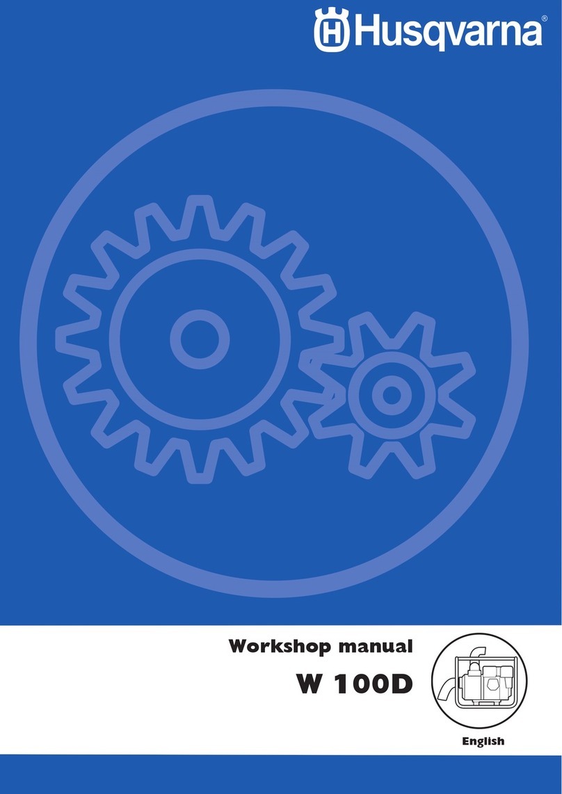 Husqvarna W 100D Instruction manual