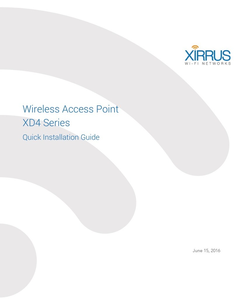 Xirrus XD4 Series Quick installation guide