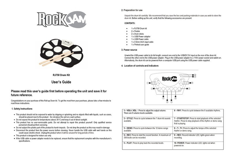 RockJam RJ758 user guide