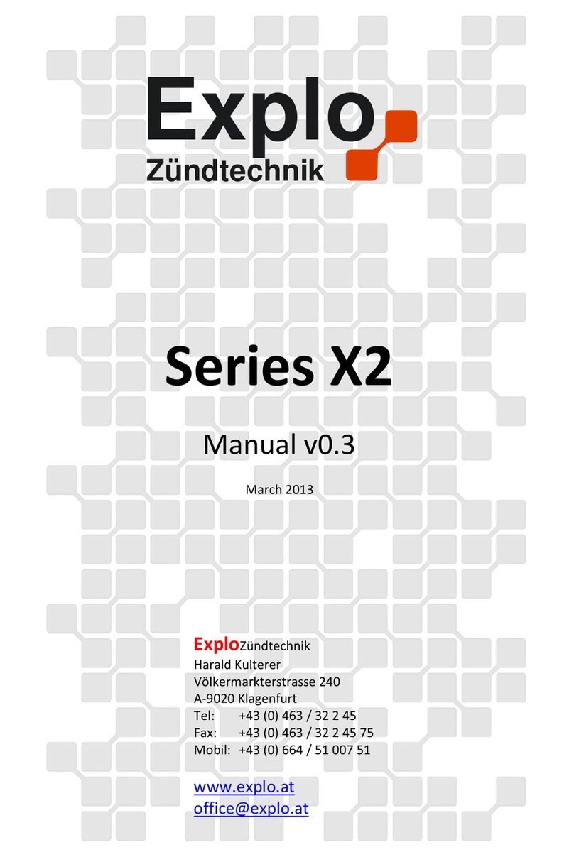 Explo X2 Series User manual