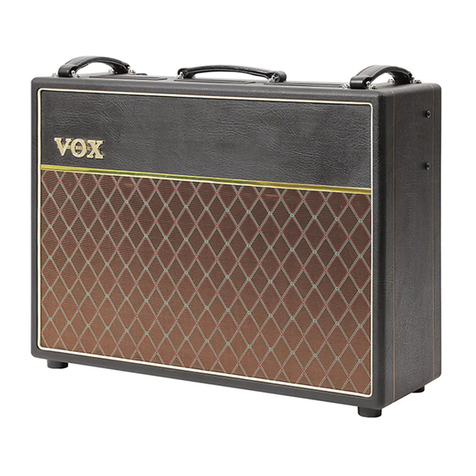 Vox AC30HW60 User manual