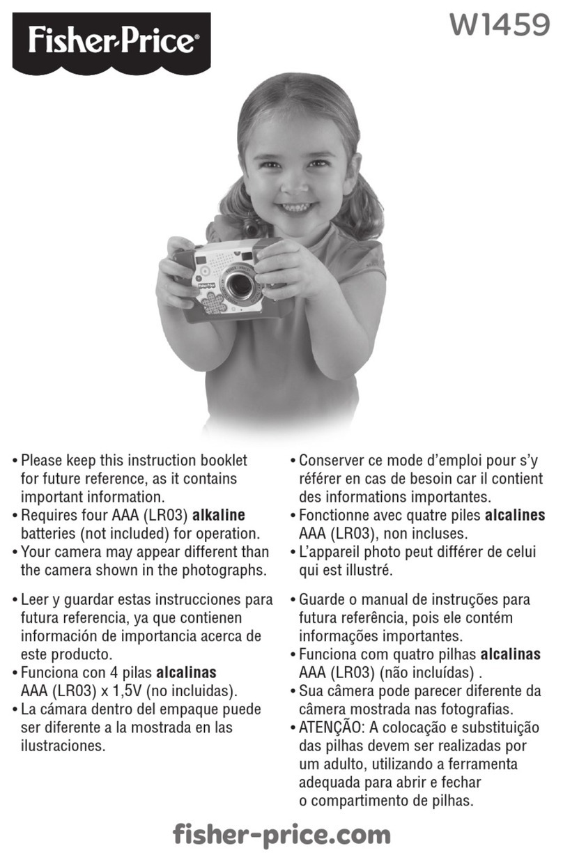 Fisher-Price Kid-Tough W1459 Instruction booklet