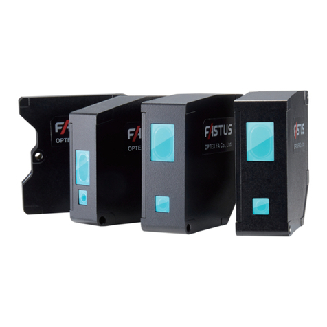 OPTEX FA FASTUS CDX-L15A User manual