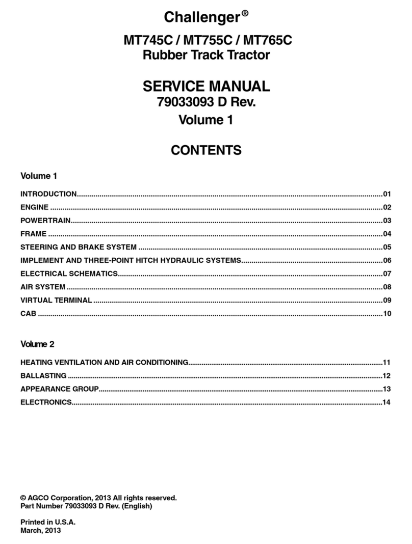 Challenger MT745C Service manual