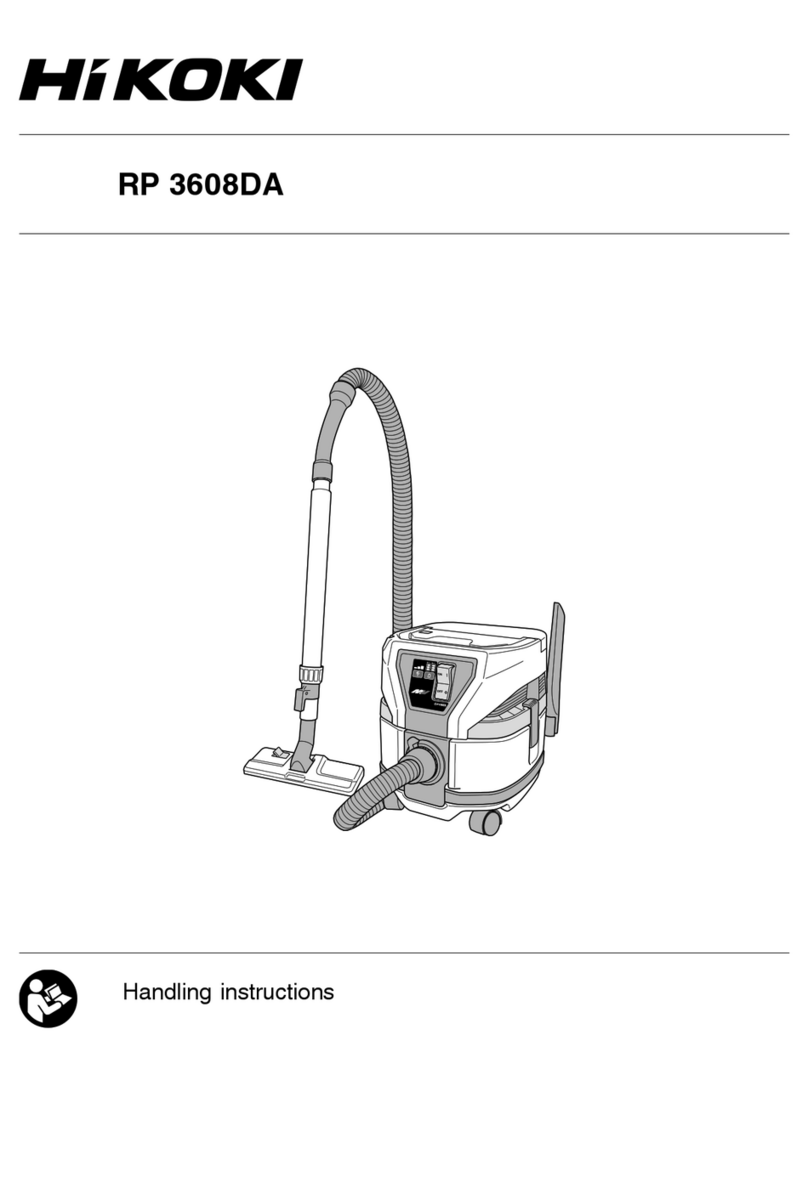 HIKOKI RP 3608DA User manual