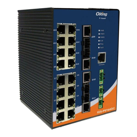 ORiNG IGS-P9164 Series User manual