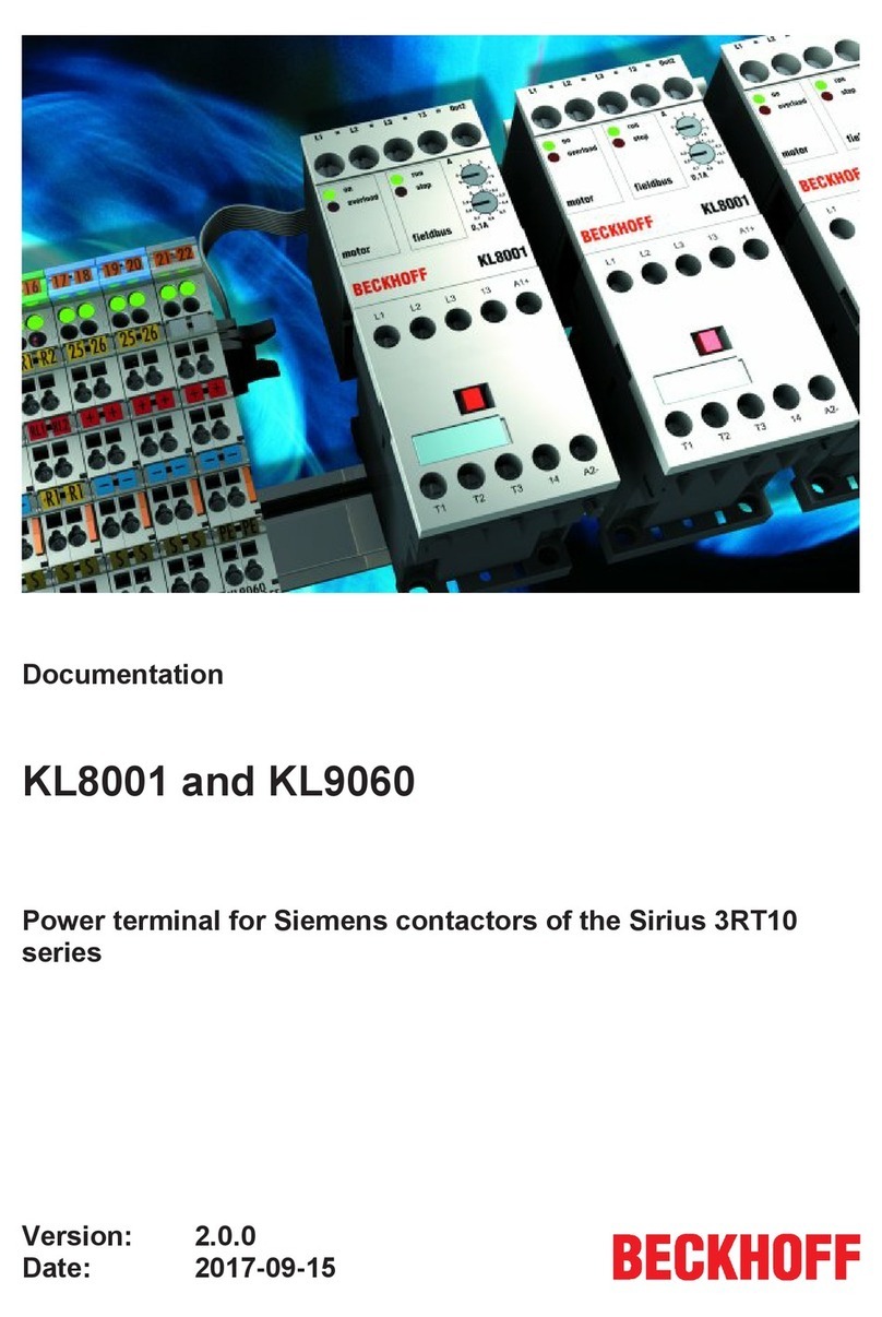 Beckhoff KL8001 Documentation