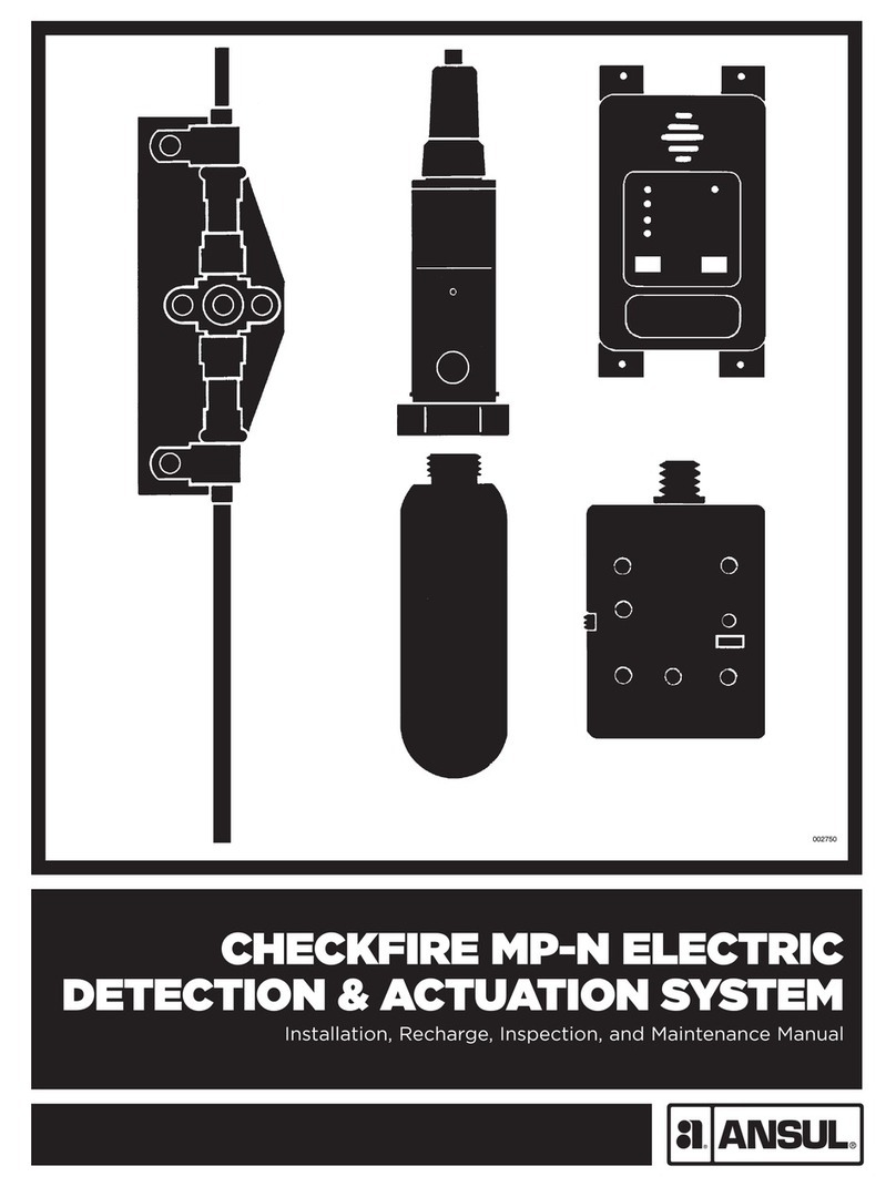 Ansul Checkfire MP-N Installation, Recharge, Inspection and Maintenance Manual