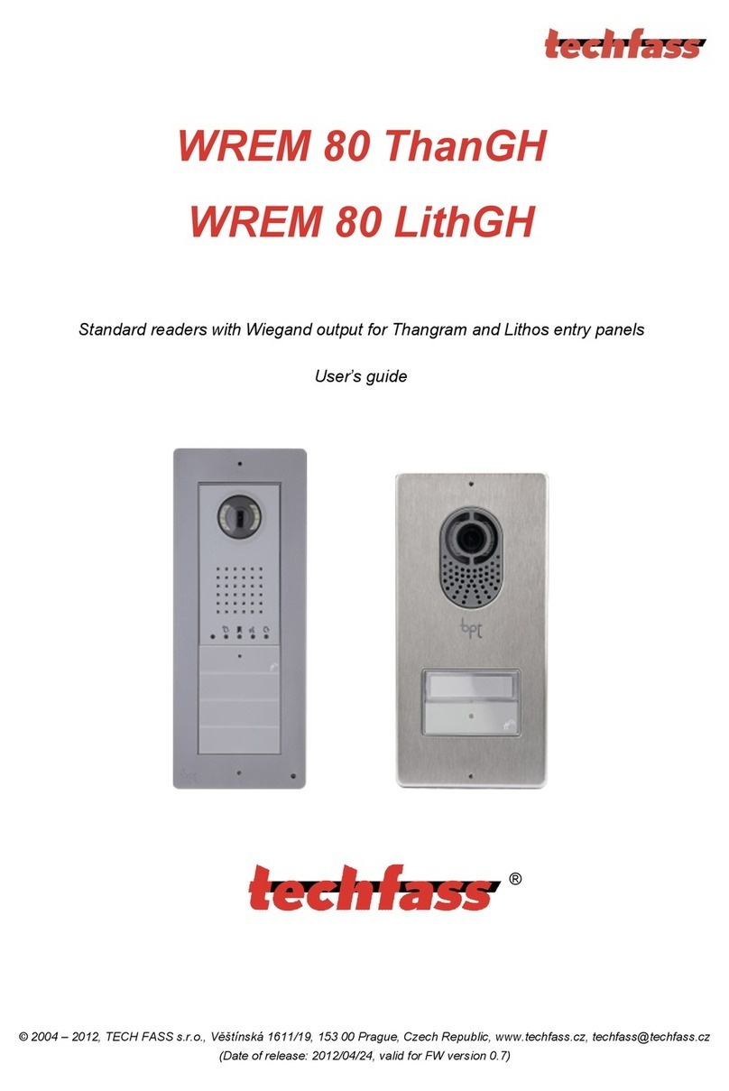 TECH FASS WREM 80 ThanGH user guide
