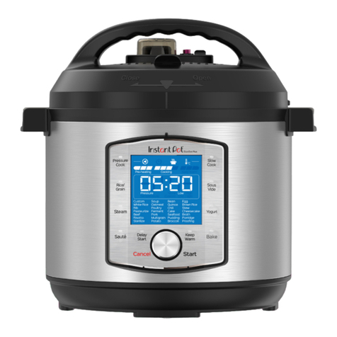 InstantPot DUO EVO PLUS Getting started guide