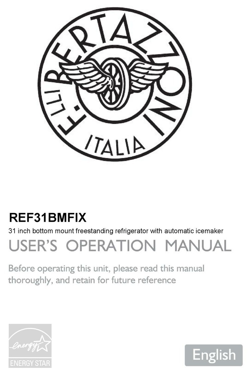 Bertazzoni REF31BMFIX Mounting instructions