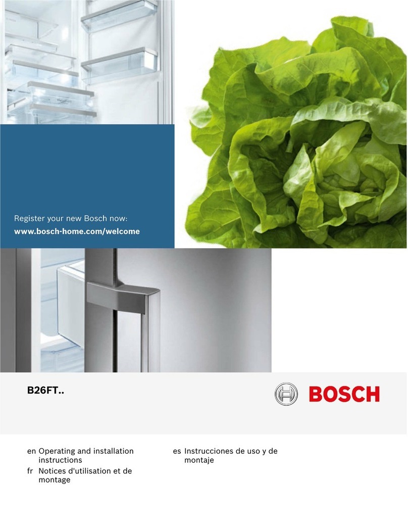 Bosch B26FT series User manual