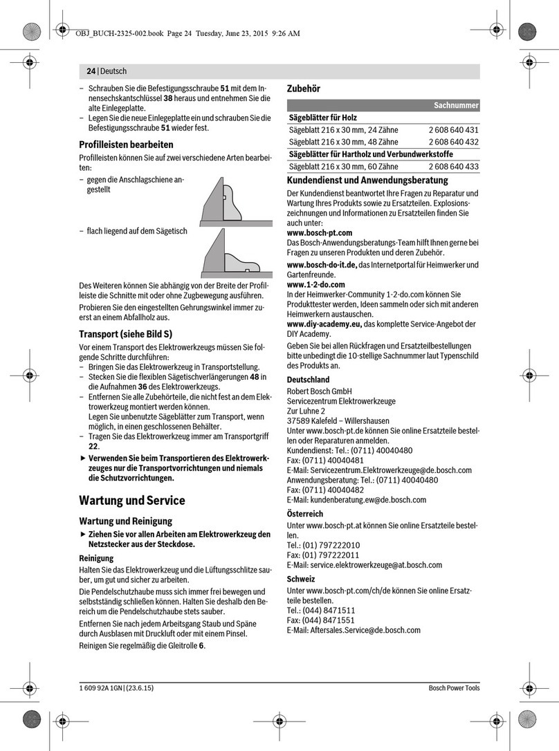 Bosch PCM 8 S Quick start guide