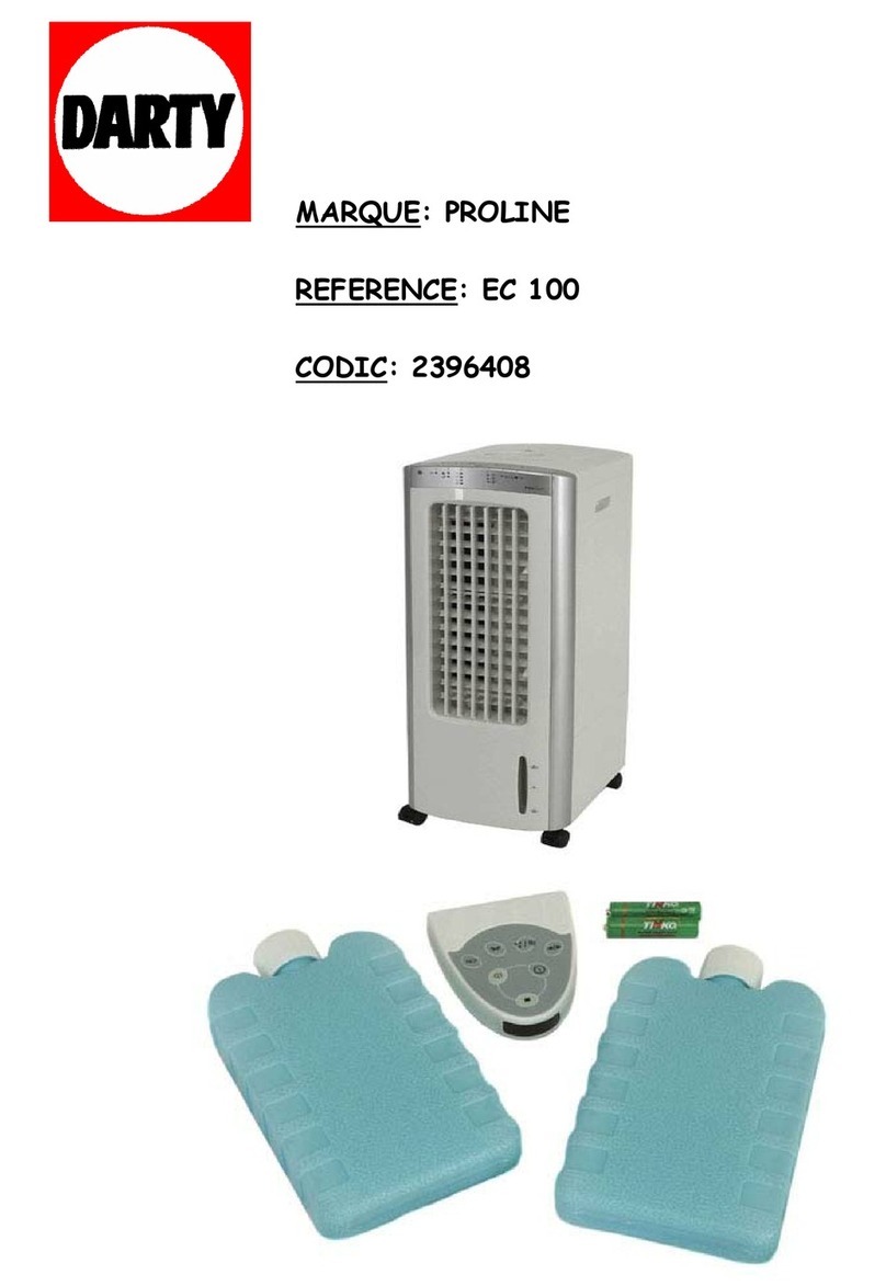 Proline EC100 instructions