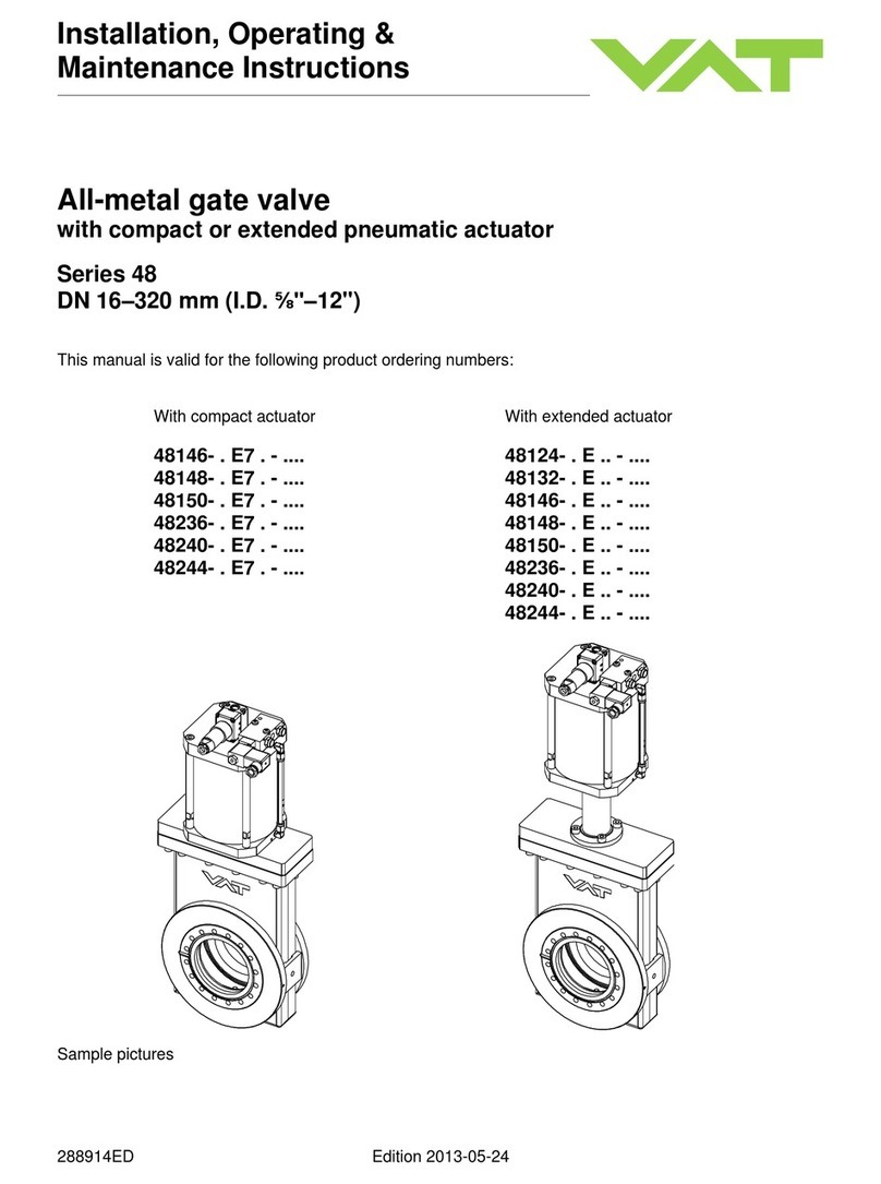 VAT 48 Series Assembly instructions