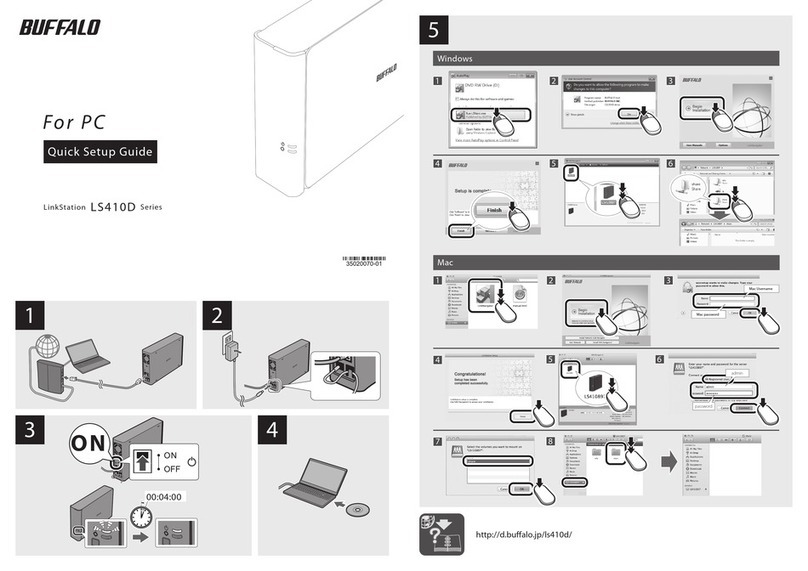 Buffalo LinkStation LS410D Series User manual