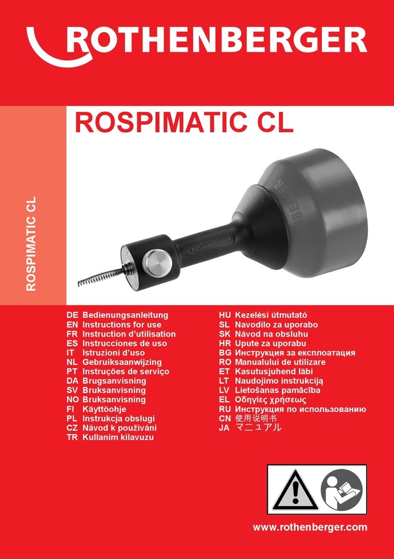 Rothenberger ROSPIMATIC CL User manual
