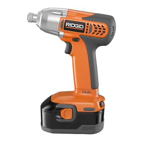 RIDGID R842301 Operator's manual