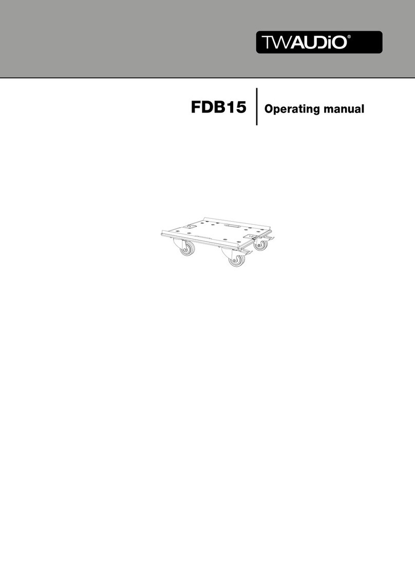 TW Audio FDB15 operating manual