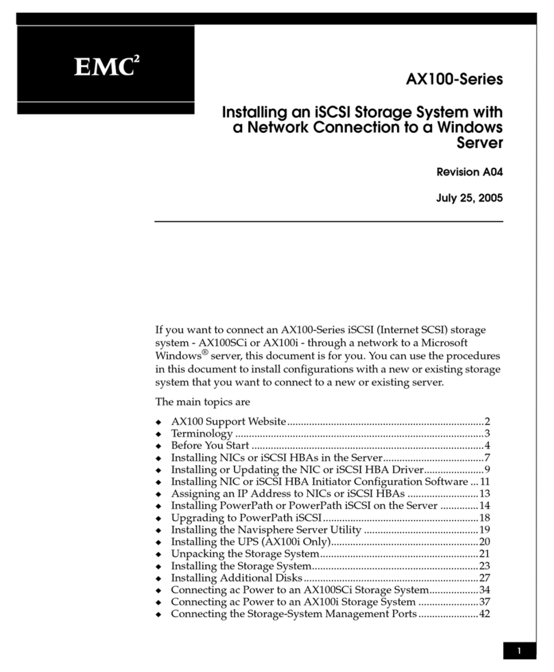 EMC2 AX100 Series Instruction Manual