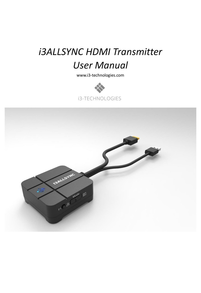 i3-TECHNOLOGIES i3AALLSYNC user manual